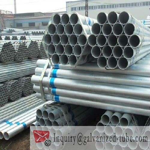 2″ Galvanized Round Steel Tubing