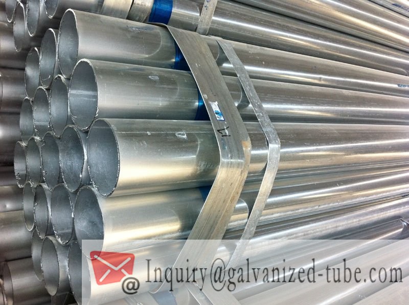 1-1/2″ Galvanized Round Steel Tubing